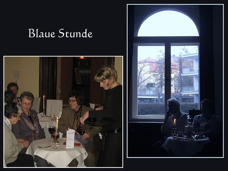 Die Blaue Stunde bricht an Die Blaue Stunde bricht an